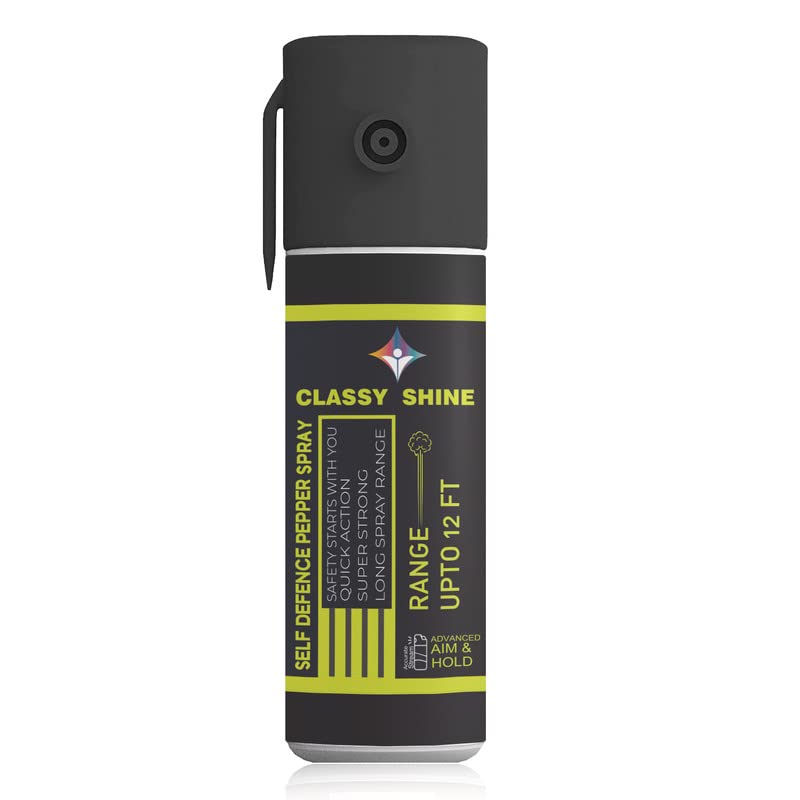 Image of Pepper Spray Self Defence for Women Safety 55ml /Each (Black, Pack of 2)