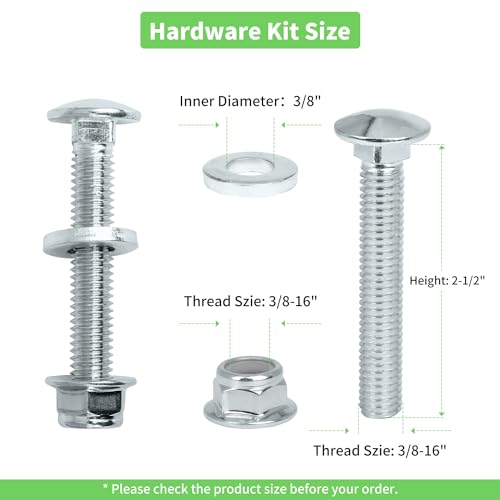 Fourtry 194327 Flat Idler Pulley Fit for Craftsman Riding Mower - Flat Pulley Fit for HU Ariens Poulan Craftsman YT4000 YS4500 Lawn Tractor with 42" 54" Deck, Replace 532194327 280-6630, 2 Pack