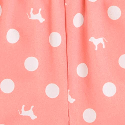 Image of Hopscotch Baby Girls Cotton-Blend Printed Shorts in Orange Color