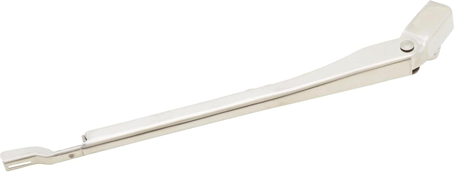 Speedway Motors Replacement Wiper Arm for Pre-2005 Electric Wiper Motors, Adjustable 8.5-12.5 Inch Length, Direct Fit for Black or Stainless 12V Wiper System, Universal Application