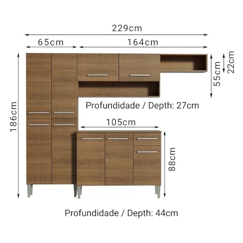 Catálogo para Comprar On-line Cocinas Prefabricadas , tabla con los diez mejores. 15 Cocinas Prefabricadas marca Madesa (3)