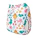 ALVABABY 6 Pack Cloth Diaper with 12 Inserts One Size Adjustable Washable Reusable Diaper Cover for Baby Girls and Boys