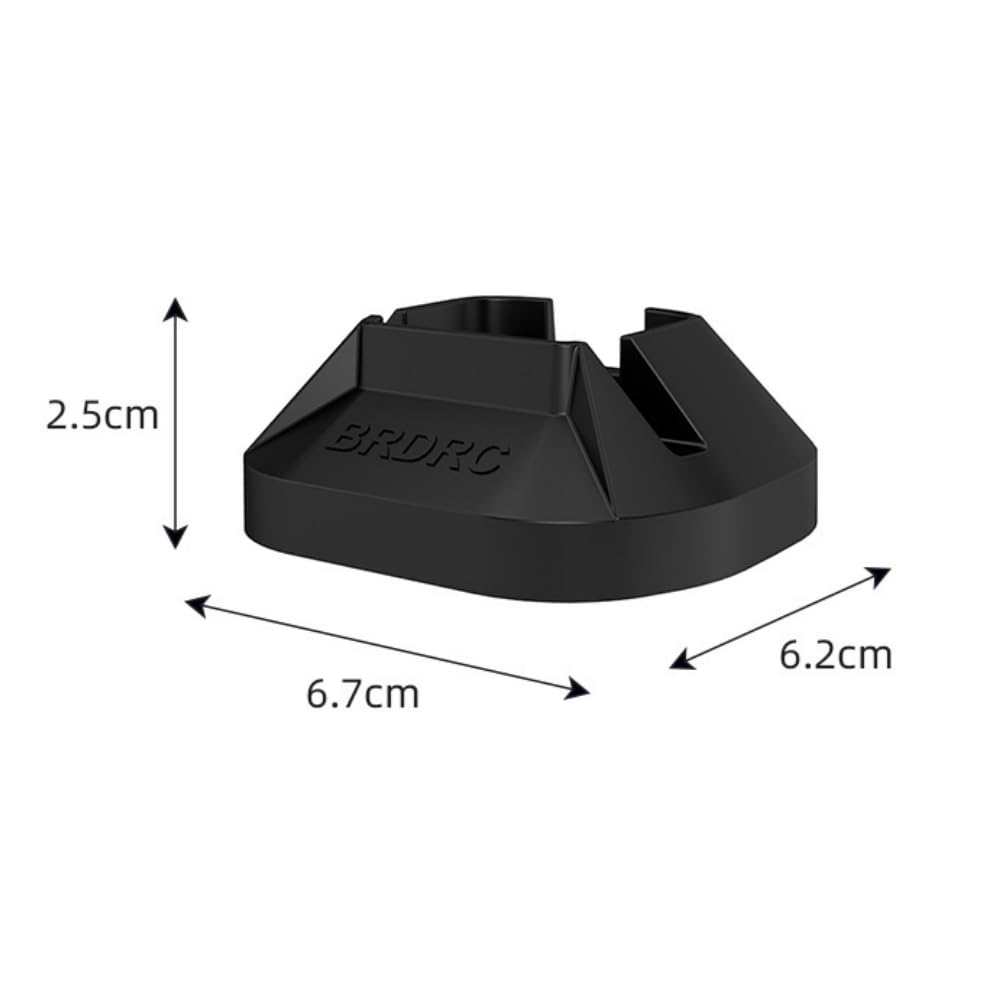 XBERSTAR Base Di Supporto Da Tavolo Per DJI Osmo Pocket 3 – Staffa Antiscivolo In ABS, Leggera, Accessorio Per Riprese Stabili