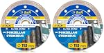 S&R – S&R Diamanttrennscheibe HardCeramic in Profie-Qualität 115 m