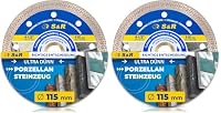 S&R – S&R Diamanttrennscheibe HardCeramic in Profie-Qualität 115 m