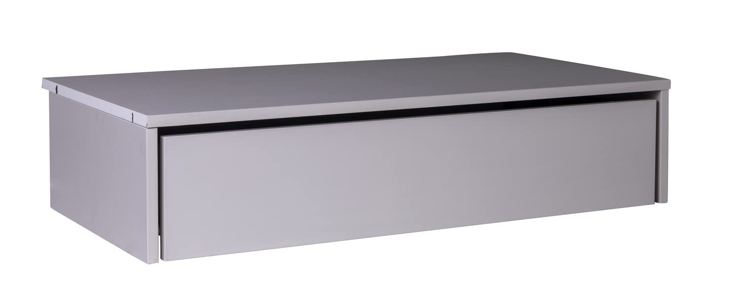 COMPOSAD | Cassettiera Interna per Armadi, Struttura cassetti per interno Armadi, (LxAxP) 96,4x21,9x48,9 cm, Colore Grigio, Made in Italy