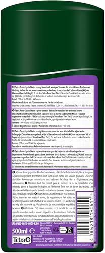 Tetra Pond CrystalWater - Wasserklärer gegen Trübungen für kristallklares Wasser im Gartenteich, 500 ml