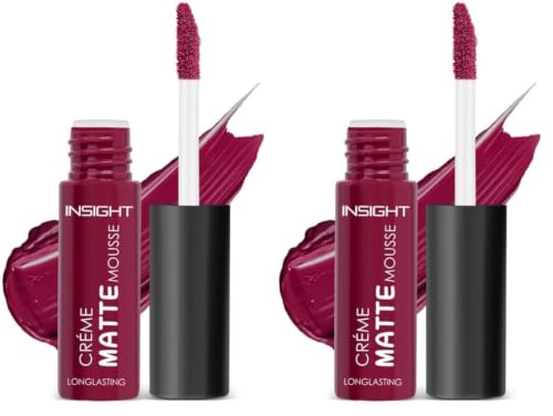 Image of INSIGHT Creme Matte Mousse | Velvety Texture | Soft Matte Finish | Infused with Squalane | Lightweight & Long-Lasting Formula | Fairy - 6.5 g (Pack of 2)