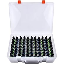 Alcohol Ink Storage Case and Paint Carrying Organizer, Miniature Holder Fits 77pcs Bottles of Alcohols Inks, Paints Set and Dynamic Tattoo Ink with Foam Insert. Multiple-use Travel ContainerBox Only