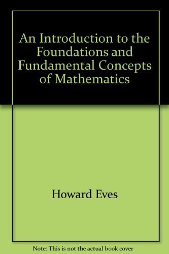 An Introduction to the Foundations and Fundamen... B0006AVFKI Book Cover