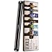 Wall Mounted Magnetic Kitchen Knife Holder - BEHOLD by Chef's Vision - Magnetic Strip for Kitchen Knives - Stylish Black Kitchen Knife Bar Display - Ideal For Color Knives