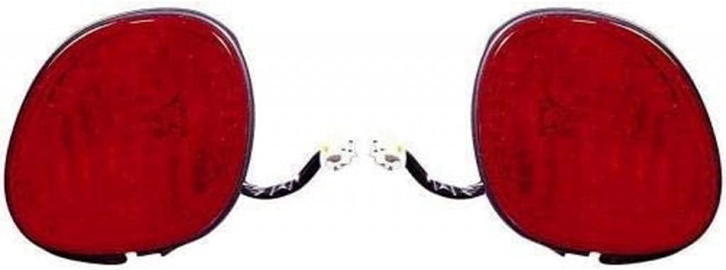 CarLights360 For 1998-2005 Lexus GS300 Pair Rear Tail Lights Driver and Passenger Side on luggage lid LX2802100 LX2803100 | 81590-30070 81580-30120