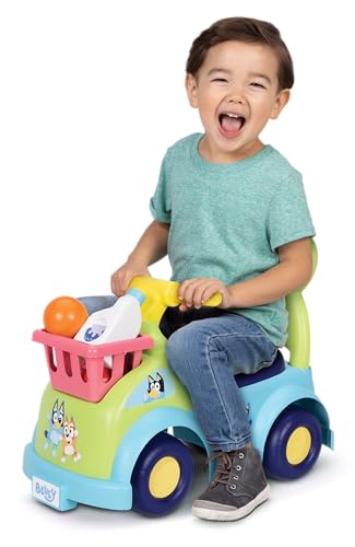 Bluey Shopping Cart Ride On for Baby, Toddler, Kids - Image 6