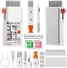 Kit de Limpieza para Teclado Mejorado, 32PCS Herramienta de Limpieza Electrónica con Masilla para Quitar Polvo, Paño de Microfibra, Toallitas - Set de Limpieza para iPhone, AirPods, iPad, Laptop, Pantalla de PC, Monitor, Cámara 2