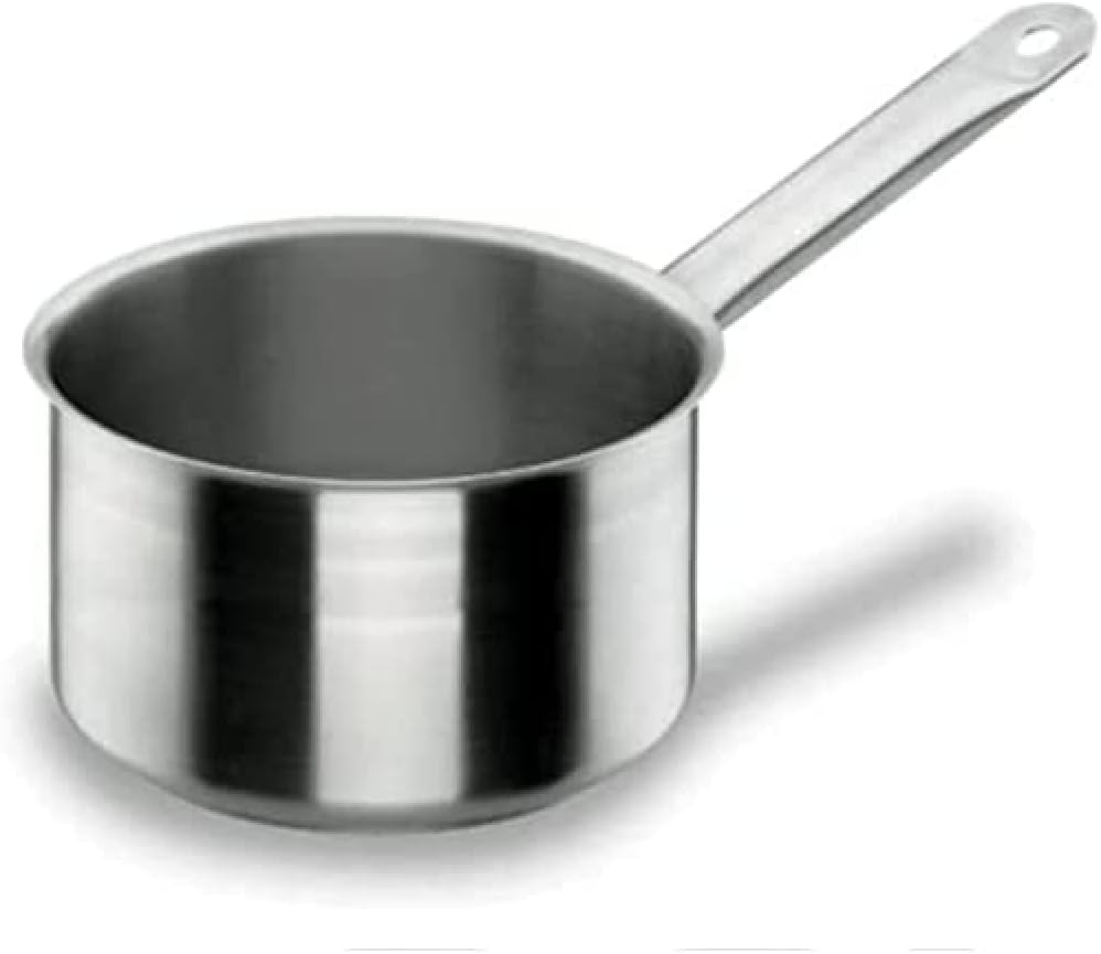 Pentola Alta In Acciaio Inox Lacor: 24 Cm, 5,5 Litri, Fondo Triplo Adatto A Induzione. La Casseruola Francese Per Cucinare Come Uno Chef! - 3