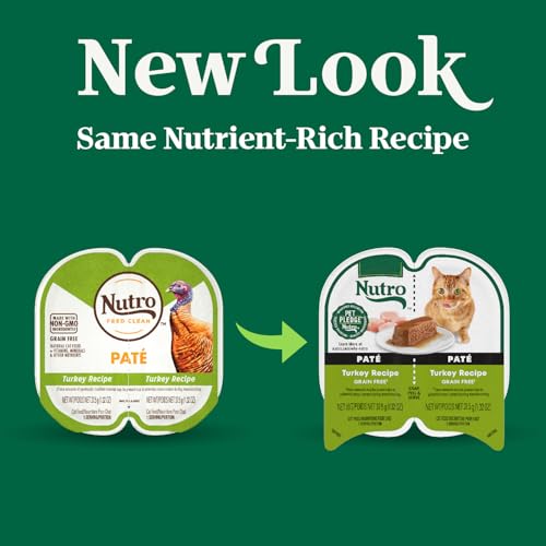 Image of Nutro Perfect Portions Pate Wet Cat Food, Turkey Recipe, 2.6 oz, 24 ct