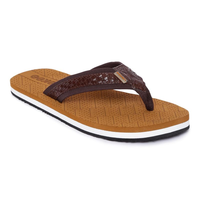 PARAGON Eeken EFBGO2408 Men Lightweight Flip Flops | Comfortable Everyday Flip Flops with Durable Anti-Skid Sole, Cushioned Footbed & Sturdy Build for Outdoor Use Tan (B0CKXN1R79) Amazon Price History, Amazon Price Tracker
