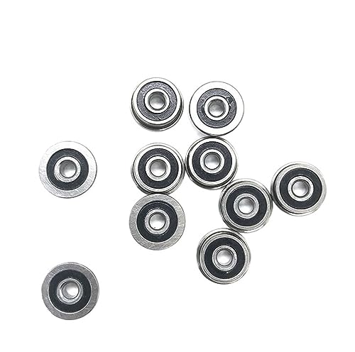 Roulement à billes bridé F623-2RS 3x10x4mm ABEC-5 pour imprimante 3D, lot de 10 pièces