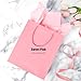 Jutieuo 10 Pack Luxury Pink Gift Bags Large Size with Tissue Paper, Premium Paper Gift Wrap Bags with Handles for Birthday, Wedding, Holiday, Party - 13