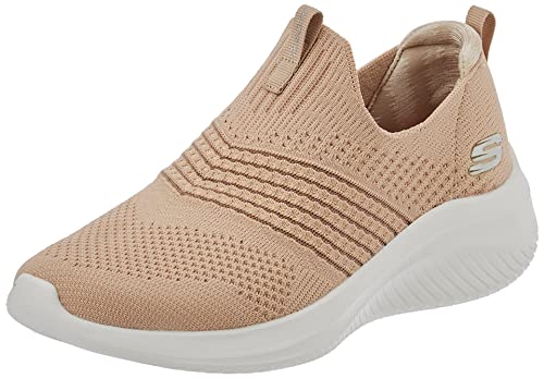 Skechers Ultra Flex 3.0, Basket Femme, Taupe, 39 EU