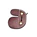 Windfulogo Cow Leather Archery Finger Tab Long Bow Hand Protector for Right Hand Coffee