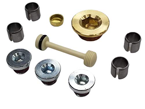 Ls Engine Block Oil & Coolant Galley Plug & Cylinder Head Dowel Pin Kit Expansion Freeze Barbell Compatible With All Gm Chevy Ls Series Engines Ls1 Ls3 Ls2 Lq4 Lq9 Ls6 4.8L 5.3L 6.0L 6.2L Vortec #TOP6