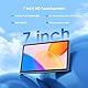 Avylet 7 Tragbares Wireless CarPlay Display mit Magnet-Halterung, für Apple CarPlay & Android Auto, 60FPS Touchscreen, GPS, Sprachsteuerung,OTA-Updates, Mirror Link, Hochformat/Querformat, Bluetooth