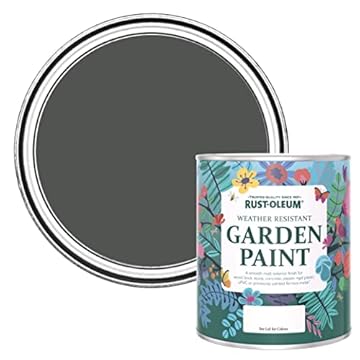 Rust-Oleum Chalky Garden Furniture Paint Graphite 750ml