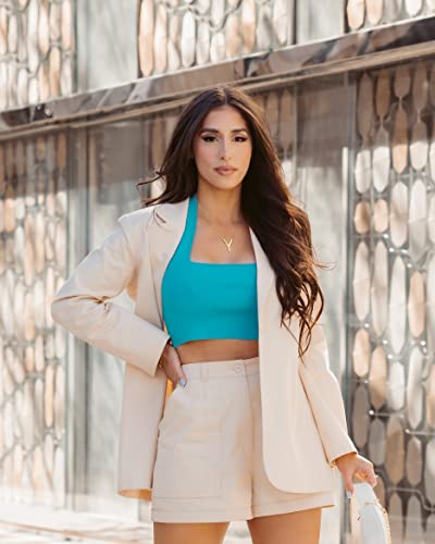 The Drop Women's Crème Brulee Convertible Fit Blazer by @yvetteg23