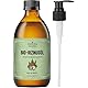 Essican Purelife Bio-Rizinusöl Hexanfrei in Glasflasche 250ml - Reines kaltgepresstes Bio-Rizinusöl für Haut, Wimpern, Augenbrauen, Haarwachstum und mit Vitamin E für natürliche Pflege