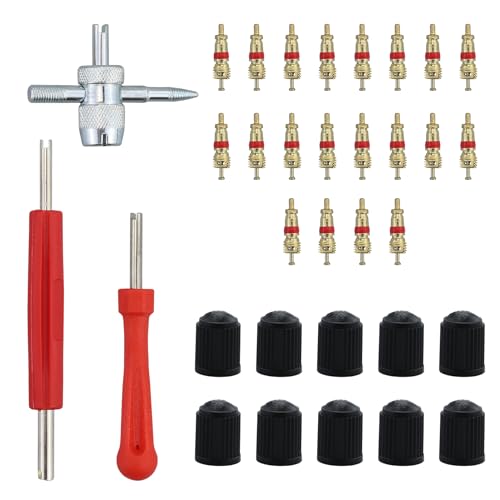 Amzdeal Kit di Riparazione di Pneumatici Set di Riparazione Pneumatici