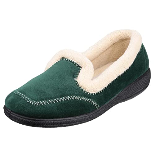 Chaussons classiques femme Mirak Maier vert taille 37 de fabrication soignée et élégante