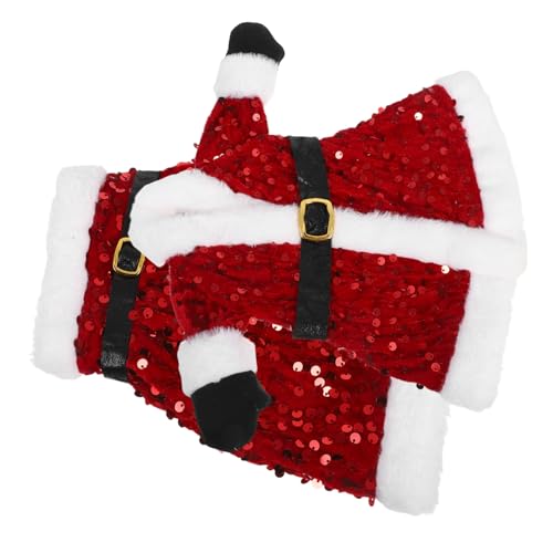 Falda navideña bolsa para botellas de vino y adornos de mesa para cenas de navidad 3