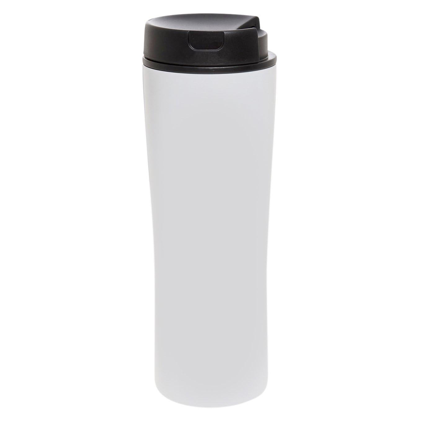 Amazon.com: Starbucks Steel Vacuum Coffee Tumbler With Black Swivel Lid,  White, 16 Oz : Home & Kitchen