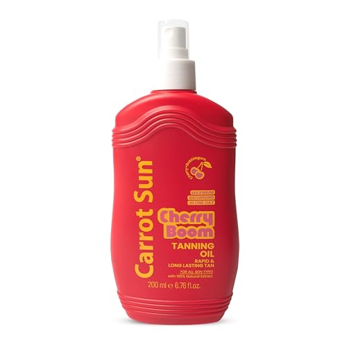 Carrot Sun Cherry Boom Tanning Oil 200ML
