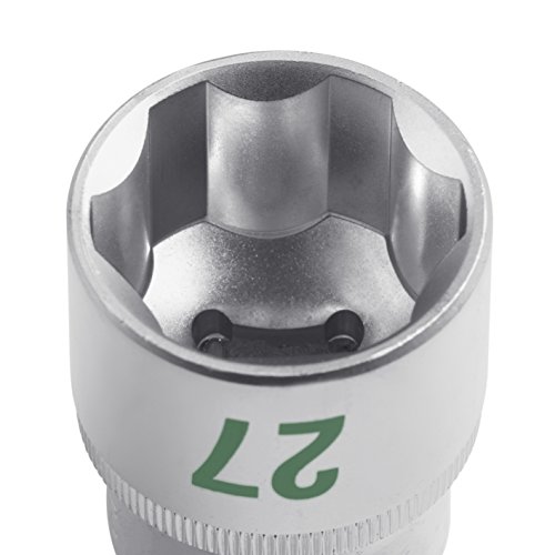 Steckschlüsselsatz 1/2 Zoll Meister 28-teilig im Metallkoffer