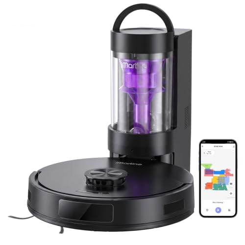 Image of Robot Vacuum and Mop Combo, Robot Vacuum Cleaner with Bagless Self Emptying Station, 18000Pa Suction, LiDAR Navigation, ideal for Pet Hair, Carpet & Hard Floor, Compatible with App /Alexa /Voice Control