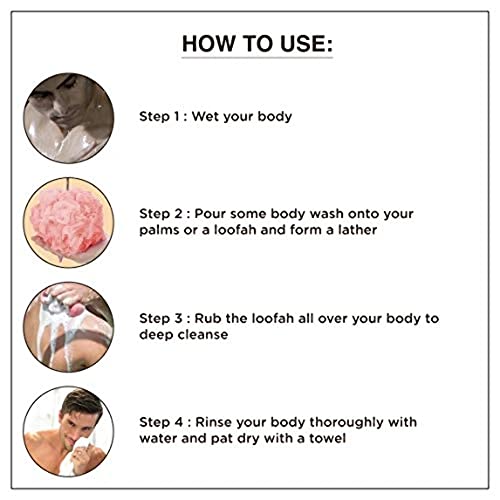 The Man Company Activated Charcoal Body Wash - 250ml | Anti Pollution Body Wash for Deep Pore Cleansing | Removes Dirt & Impurities | Acne Control Shower Gel - Image 3