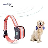JUSTPET Wireless Dog Fence Pet Electric GPS Fence Container, Adjustable Control Range, Safe Harmless Dog Fence, Rechargeable Waterproof Dog Fence Collar Receiver