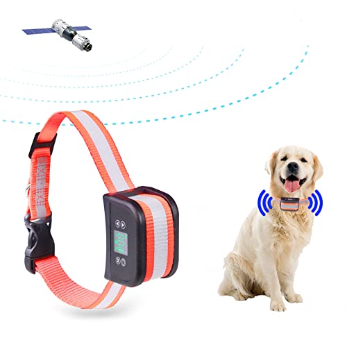 JUSTPET Wireless Dog Fence Pet Electric GPS Fence Container, Adjustable Control Range, Safe Harmless Dog Fence, Rechargeable Waterproof Dog Fence Collar Receiver