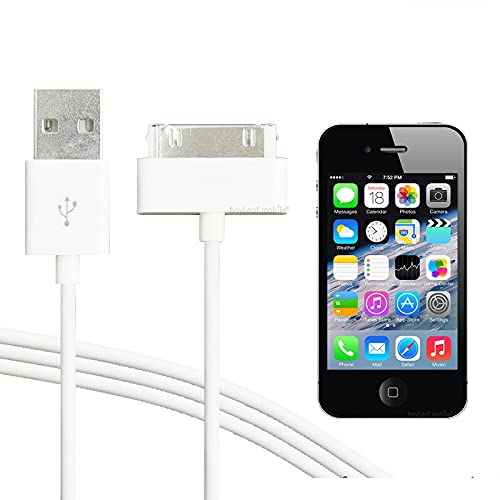 BabbleCom iPhone3GS 4S 8pin Ή ACtH[ [dP[u f[^] }[d ϋv fh~ USBP[u [d 1m