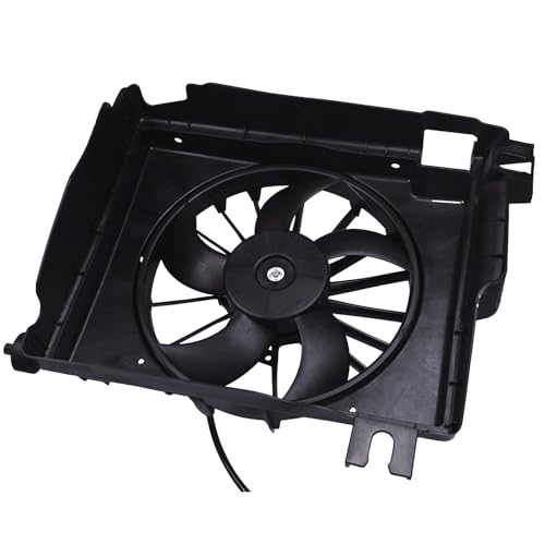 OYEAUTO Radiator Cooling Fan Assembly 621639 Compatible with Dodge Ram 1500 2004-2006 Ram2500&Ram3500 1994-2003 8.0L 8.3L V10