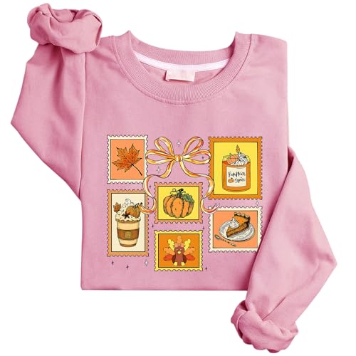 Fall Stamps Sweatshirt Pumpkin Spice Pie Sweatshirt
