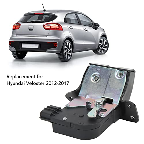 Trava da Tampa do Porta-malas Traseiro, Trava da Porta Traseira 81230-2V000, Liga de Aço Adequada pa