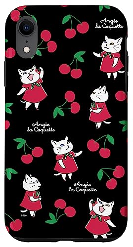 アンジー・ラ・コケット／麗しのアンジー さくらんぼ スマホケース iPhone XR 用