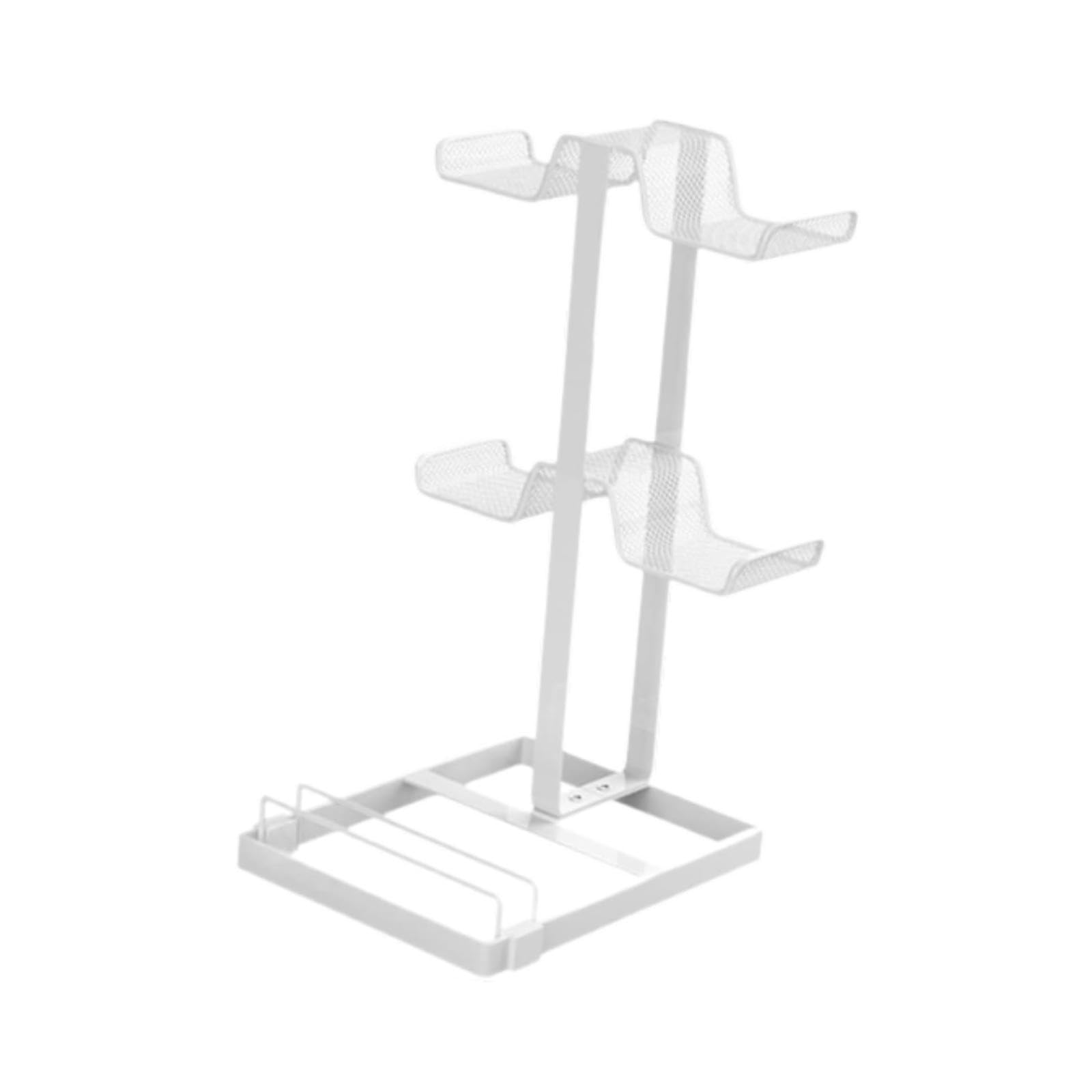 BNF®Gaming Headset Stand Attachment Heavy Duty Stainless Steel Controller Holder white|1x Headphone Stand-image-33