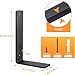 Heavy Duty Shelf Brackets 8 Inch (6 Pack), Rustic L Floating Shelf Brackets, Wall Shelf Bracket for DIY Decorative with Mounting Hardware