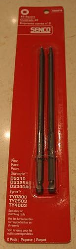Senco DuraSpin #2 Square Bits DS310/325AC/340AC, TY0300/2503/4003 - EA0272