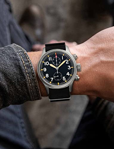 Image of TACTICAL FROG Nylon Watch Band 18mm 19 mm 20mm 22 mm 24 mm, Waterproof Military Watch Straps Replacement for Men Women, With Stainless Steel Buckle