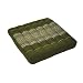 Wifash Lot de 2 Coussins Plats, Galette de siège (36x36cm), Assise pour Chaise Fauteuil canapé, fabriqué en Thaïlande, Vert (2x81821)